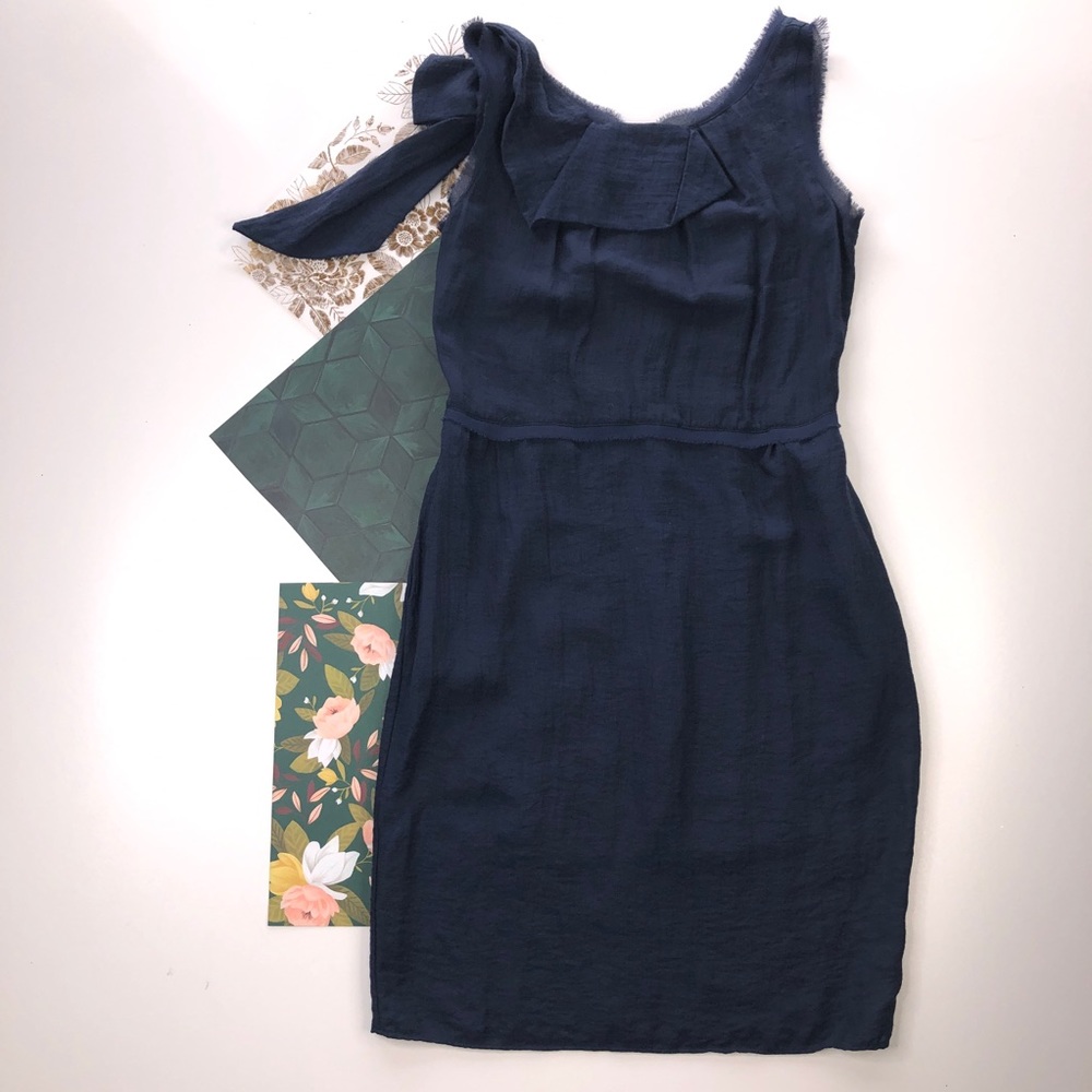 Simply Vera Vera Wang Casual Navy Dress